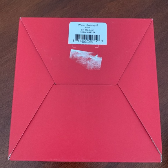 Brand new with tags Lenox winter greetings bowl - Picture 3 of 10